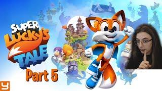 Enter the Squared Circle | New Super Lucky's Tale | Playthrough | Pt 5