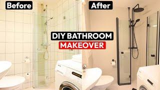 MICROCEMENT BATHROOM REMODEL - UNDER $1000 (start to finish)