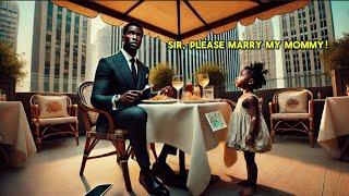 “Sir, Please Marry My Mommy?! She’s very Lonely…”—  A Tearful Girl Begged the Cold Millionaire CEO