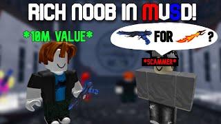 Testing If People Would Scam a Rich Noob In MVSD!