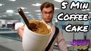 5 Min Protein Coffee Cup Cake Recipe
