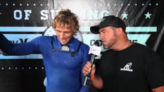 Kai Otton Talks Equipment after Post Heat Win U.S. Open of Surfing 2012