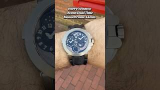 Harry Winston Ocean Dual Time Monochrome OCEATZ44ZZ008 44mm Men’s Watch