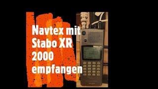 Navtex empfangen mit dem Stabo XR 2000 Handscanner