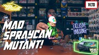 Mad Spraycan Mutant Designer Toy Unboxing