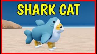 How to get SHARK CAT in KITTEN GAME Roblox [ Escape Artist Badge ]