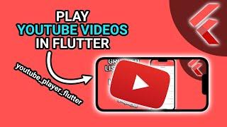 Flutter Tutorial - How to Play Youtube Videos (youtube_player_flutter) #Flutter #AppDevelopment