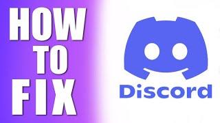 How To Fix Discord Sorry You Have Been BLOCKED (2024)