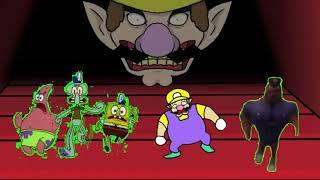 Wario and his friends running away from the Wario Apparition (How did this get so many views?!)