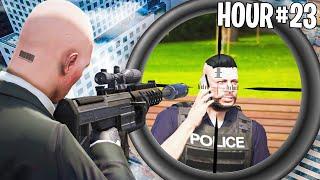 I Spent 24 Hours as Hitman in GTA 5 RP..