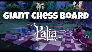 Creating a Giant Chess Board in Palia