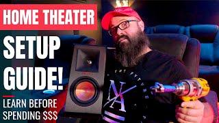 Learn How To Build A Home Theater in 2020! 4K DOLBY ATMOS 7.2.4 KLIPSCH HOME CINEMA!