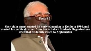 Mir Sher Alam Marri Baloch Top # 5 Facts