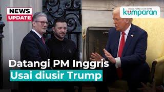 Zelensky Bertemu PM Inggris Usai Debat Panas dengan Trump