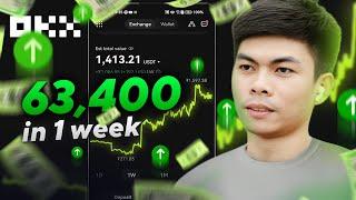 Kumita ng 63,400Php in 1 Week Automated Copy Trading Gamit ang Cellphone Online