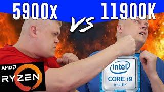 Intel vs AMD- Core i9-11900K Premiere* / AMD 5900x great in gaming/productivity?