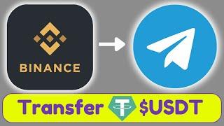 How to Send USDT from Binance to Telegram Wallet (New Update)