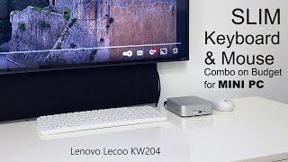 Lecoo W240 Wireless Keyboard & Mouse Kit for Mini PC