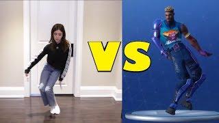 BEST OF EH BEE FAMILY FORTNITE DANCE CHALLENGES! - (In Real Life)