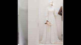 Мусульманские свадебные платья 2022 / 2023  Подписывайтесь    #dress #платья #trend #mod #wedding