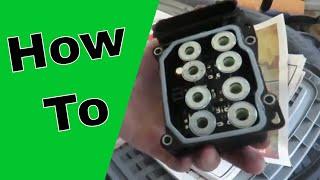 ABS Control Module Replacement 2007-2009 Toyota Camry (How to)