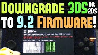 How to Downgrade Old 3DS/2DS (9.3-10.3) to 9.2 EASY Tutorial & Guide