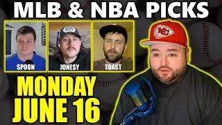 MLB & NBA Picks with Kyle Kirms | Monday June 16th
