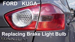 How To Replace Tail Brake Light Bulbs on Ford KUGA