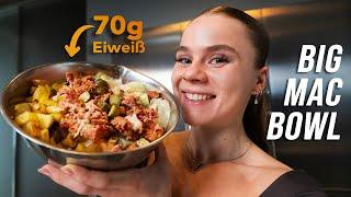 McDonald’s kann einpacken! Diese Big Mac Bowl liefert köstliche 70g Eiweiß!