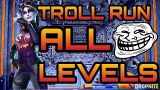 HOW TO COMPLETE TROLL RUN LEVELS 1-16 + SECRET LEVEL!!!