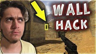 CS 1.6'DA MERTCAN'I WALL HACK İLE TROLLUYORUM EFSANE !!!