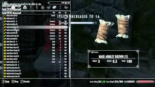 Skyrim - Maid Armor Mod - 18+ Adult Content