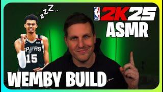 (ASMR Gaming) NBA 2K25 Wemby Build Relaxing Rec Gameplay!