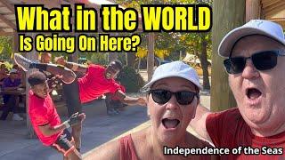 WHAT THE HECK HAPPENED in LABADEE!    Royal Caribbean's Independence of the seas