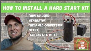 How To Install A Hard Start Kit On Home AC | 5-2-1 Hard Start Kit