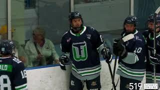 PJHL - Wingham Ironmen vs Fergus Whalers