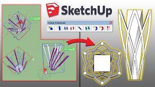 Sketchup Fredo Scale Plugin | Sketchup tutorial | 3DVisualGarchitecture