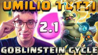 UMILIO TUTTI CON IL CYCLE 2.1 DI GOBLINSTEIN! - CLASH ROYALE ITA