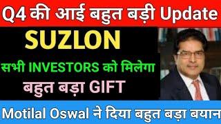 SUZLON ENERGY LATEST NEWS | SUZLON ENERGY | MARKET SUPPORT