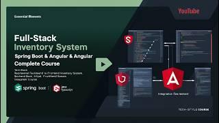 Build a Complete Inventory Management System | Spring Boot & Angular  Part 1 #course #angular