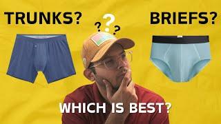 TRUNKS VS BRIEFS VS BOXERS | Best Underwear for All Body Type in 2024