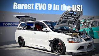 EVO 9 Wagon! - Rare JDM find at SEMA 2022