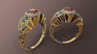 Jewellery workshop with ZBrush