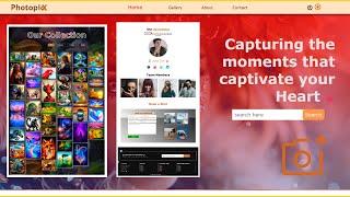 Create a Stunning Photo Collection Website! | Built with HTML, CSS & JavaScript | Web2Code