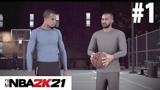 NBA 2K21 | МОЯ КАРЬЕРА #1 |  ПО СТОПАМ ОТЦА