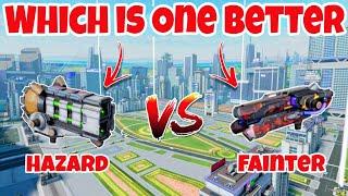 WRHazard VS Fainter Weapon Comparisons |WAR ROBOTS|