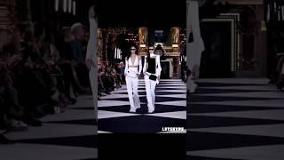 Balmain Spring 2020 #balmain #model #runway #fashion #fashionweek #catwalk #fashiondesigner #shorts