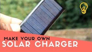 How to make Solar Mobile Phone Charger | USB Smartphone Charger |