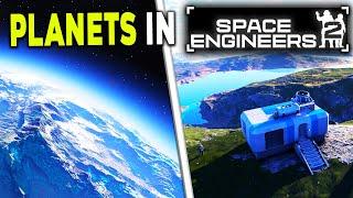 PLANETS In Space Engineers 2 Are EPIC! - Game Feature Overview