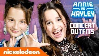 Annie & Hayley Design CONCERT OUTFITS For Each Other!  Fashion Faceoff: Season 2 Ep. 2 | Nick